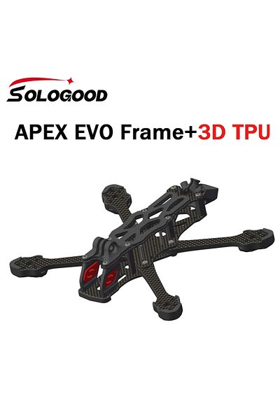 Choice APEX EVO Frame W 3D SoloGood APEX EVO Frame Kit Quadcopter for CADDX Vista Polar Nebula Pro RunCam