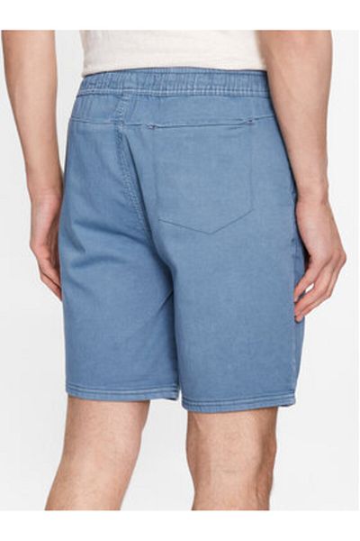 Indicode Pantaloni scurți din material Kendari pentru bărbați 70-679 Albastru
