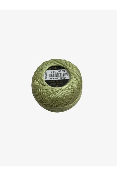 Yiğit Kumaş Embroidery Thread (Etamine Thread) Anchor No:8 Green Color 259