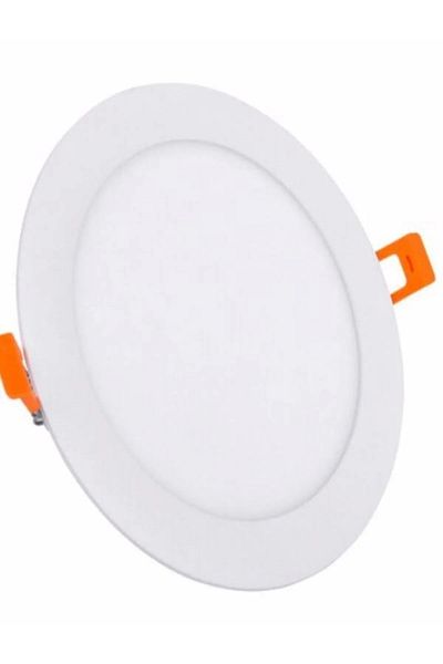 Cata Ct-5146 9W Slim Led Panel Round Lighting Fixture Warm White 3200K