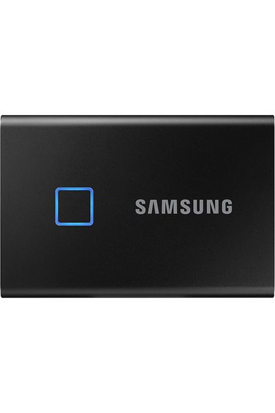 Samsung T7 Touch Portable SSD, 1TB - USB 3.2 Black