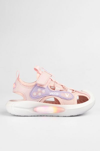 Vicco Vi̇cco Lighted Girls Sandals Pink