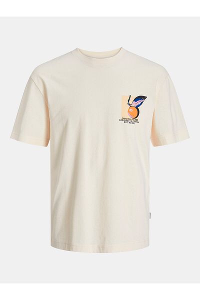 Jack & Jones jack jones junior Boy T-Shirt 12254032 Beige