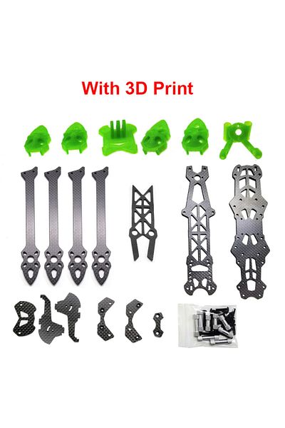 Choice frame with print Mark4 7inch 295mm with 5mm Arm Quadcopter Frame 3K Carbon Fiber 7" FPV Freestyle RC