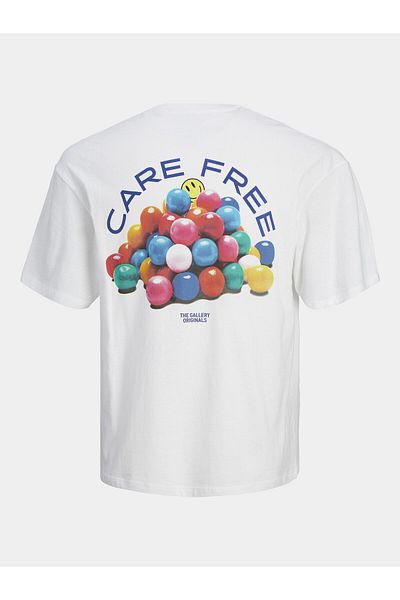 Jack & Jones jack jones Mens T-Shirt 12256926 White