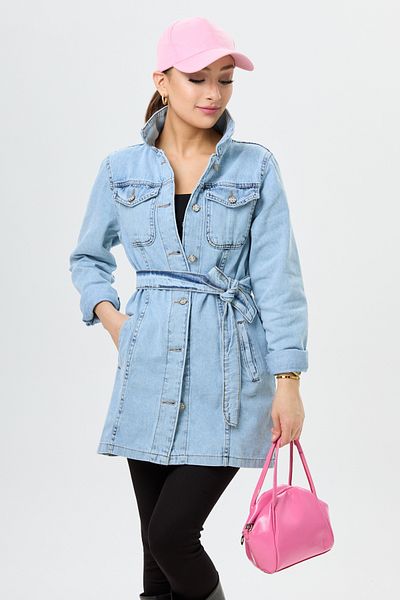 TOFİSA Denim Jacket Ice Blue - 23625