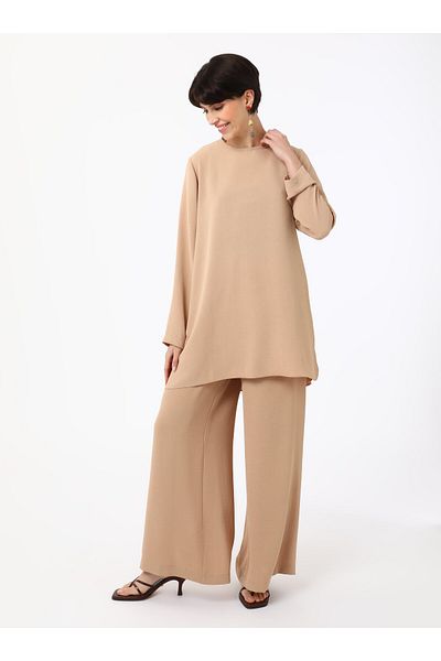 Refka Aerobin Tunic Παντελόνι Δυοτεμάχιο - Μπεζ - Refka