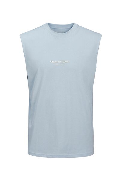 Jack & Jones jack jones Mens Tank top 12250430 Light blue