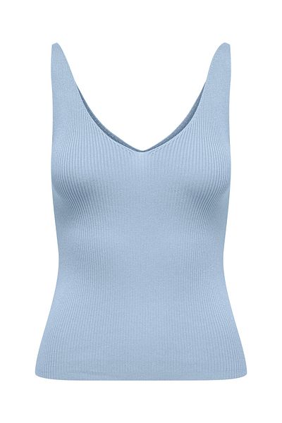 JDY Top de damă 15180497 Albastru ceresc