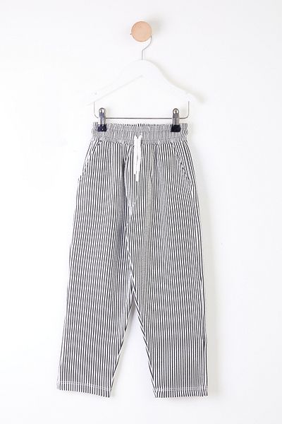 TOFİSA Khaki Striped Girl's Trousers - 26102