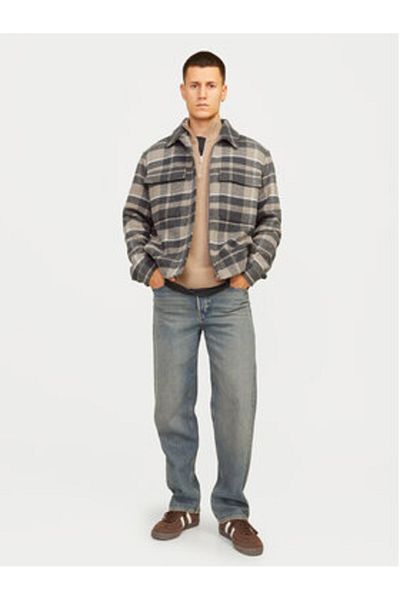 Jack & Jones Jachetă de tranziție pentru bărbați jack jones 12259393 bej