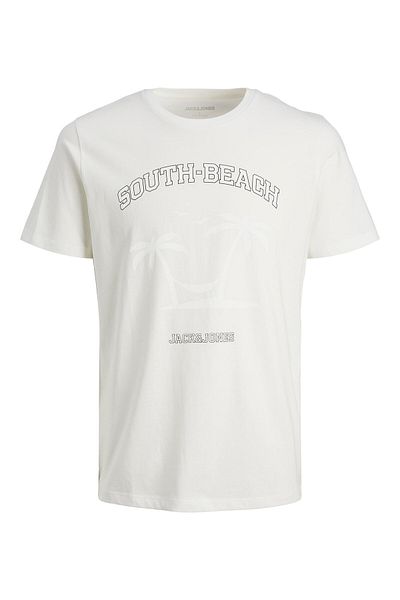 Jack & Jones jack jones Mens T-Shirt 12222921 White