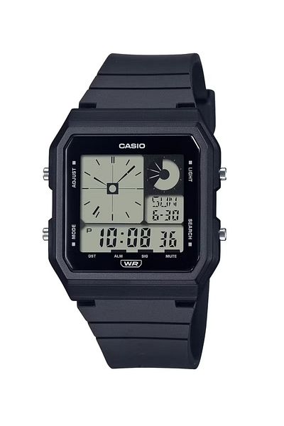 Casio Digital Resin Band Black Dial Watch