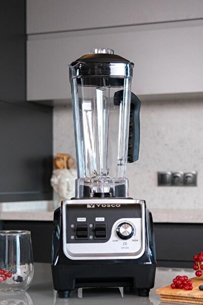 vosco Bar Blender Manuel 2 Lt Buz Kırıcılı 2000w Siyah