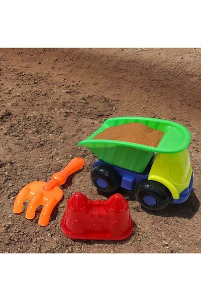 HSM Kids Beach Sand Toys with Bucket and Castle Building Tools