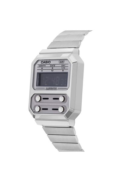 Casio A100we-7bdf Men's Wristwatch