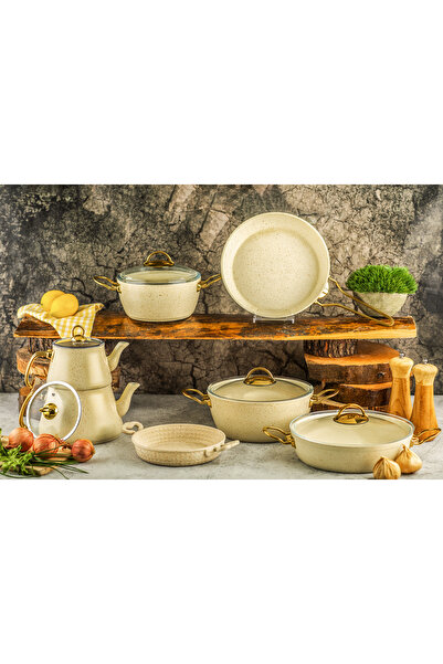 EVREN MUTFAK مجموعة المهر Evren المكونة من 12 قطعة