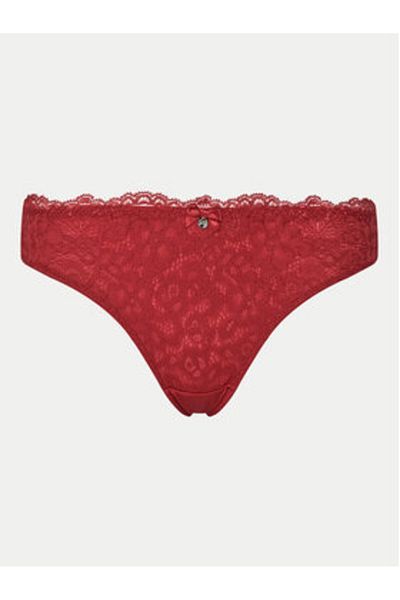 Hunkemöller hunkemoller Women's Thong 300261 Red