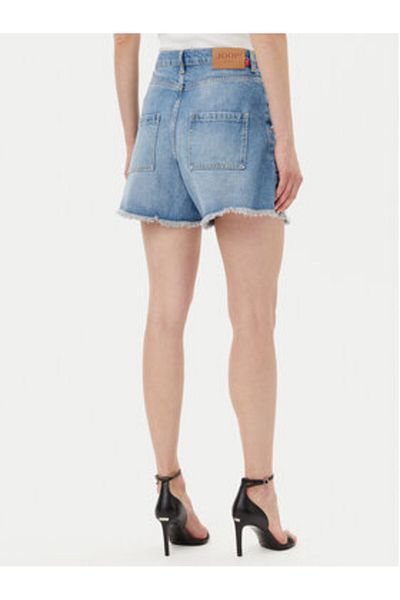 JOOP JEANS Pantaloni scurți din denim pentru femei 10019651 30046454 Albaștri