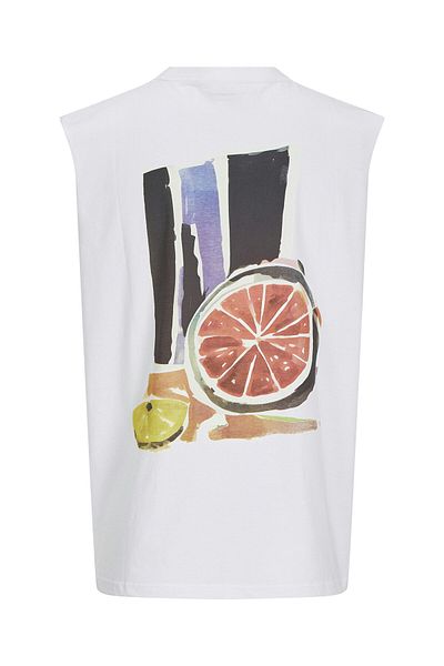 Jack & Jones jack jones Mens Tank top 12273524 White