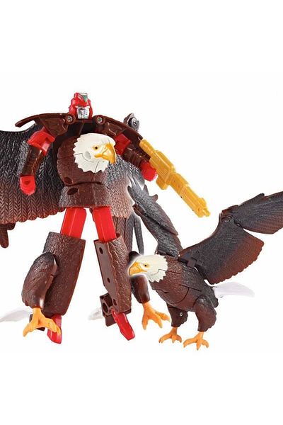 storeks Eagle Turning into a Robot Toy Figure
