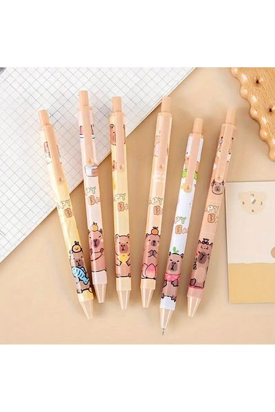 Kawaii Kapibara Capybara 0.5mm Gel Ballpoint Pen 1 Piece