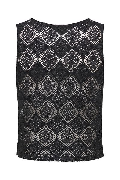 JDY Top pentru femei 15351499 Negru