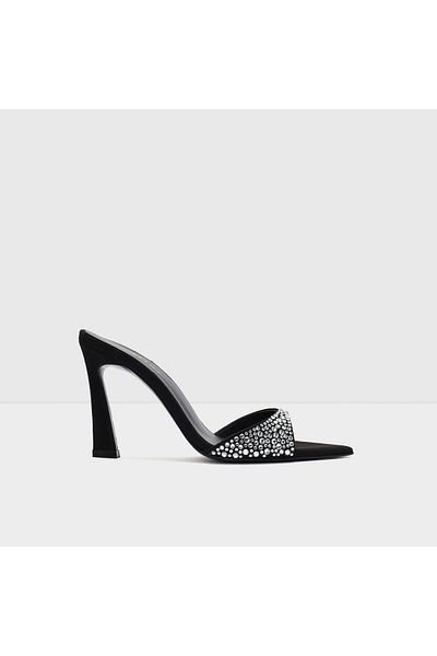 Aldo Marnie-Tr - Stoned Black Women's Heeled Slippers