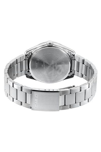 Casio Men's Stainless Steel Analog Quartz Watch Silver