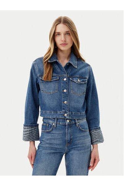 JOOP JEANS Jachetă din denim pentru femei 10019647 30046665 Albastră