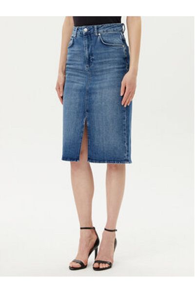 Joop Fustă din denim pentru femei 10017870 30047184 Albastră