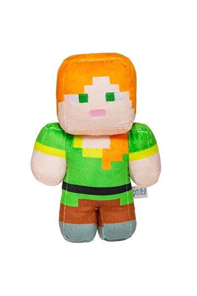 farist Minecraft alex Karakter Figür Peluş Oyuncak 25 cm.
