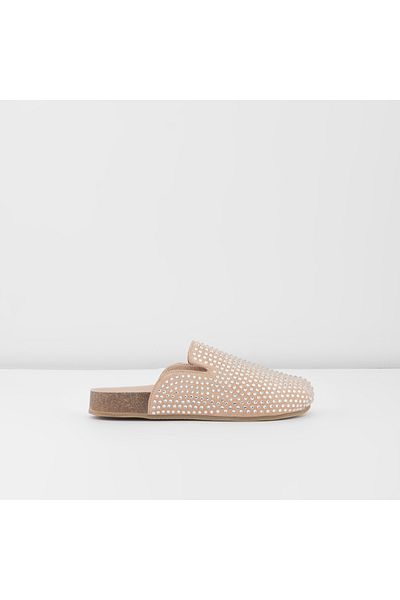 Aldo Epınal-Tr-Genuine Leather Powder Women's Slippers