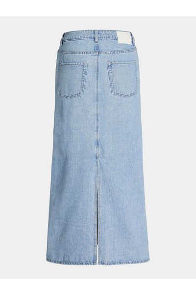 JJXX Fustă din denim pentru femei 12247916 albastră