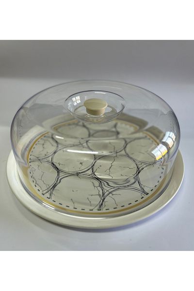 Dame Marie Feza Cake Fanus Fruit Presentation Plate