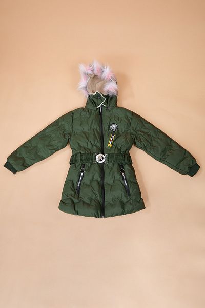 TOFİSA Khaki Girl's Coat - 23898
