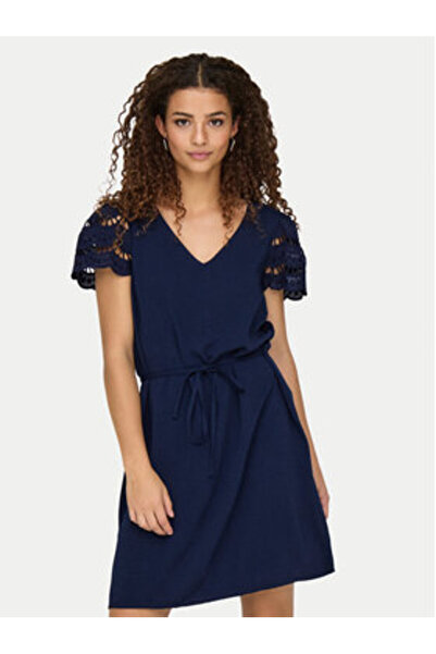 JDY Rochie de vară pentru femei 15341302 bleumarin