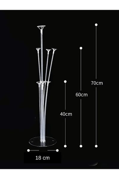 Mielibon 7 Vertical Balloon Stand |   Showy and Balanced Balloon Presentation Apparatus