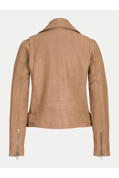 JJXX jjxx Women's Leather Jacket 12200286 Brown