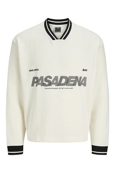 Jack & Jones jack jones Mens Sweatshirt 12278566 White