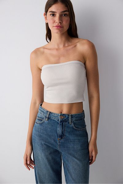 Penti Beige Strapless Cup Top - Cupsecret Self-Paded