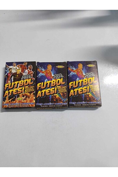 İMEXTECH BİLİŞİM BURADA FUTBOL ATEŞİ 2025-2026 3 MİNİ KUTU 18 KART