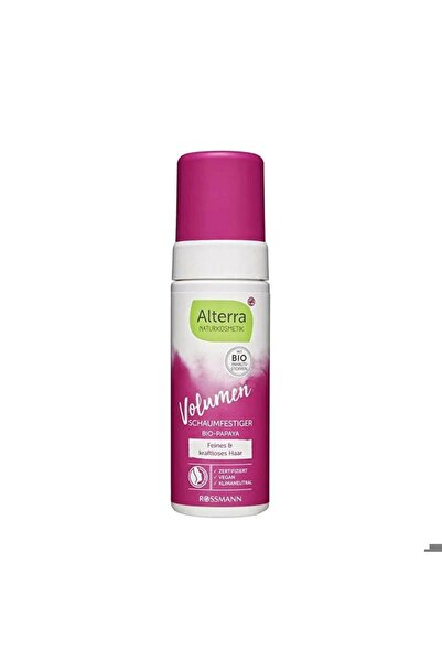 Alterra Saç Köpüğü Organik Papaya & Bambu Ekstresi İçeren Hacim Sağlayıcı 150 ml
