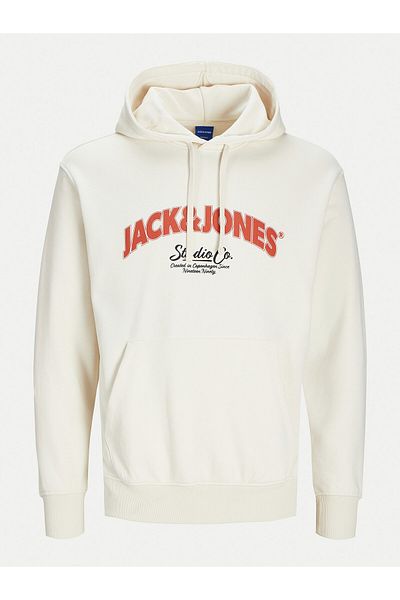 Jack & Jones jack jones Mens Sweatshirt 12262919 Ecru