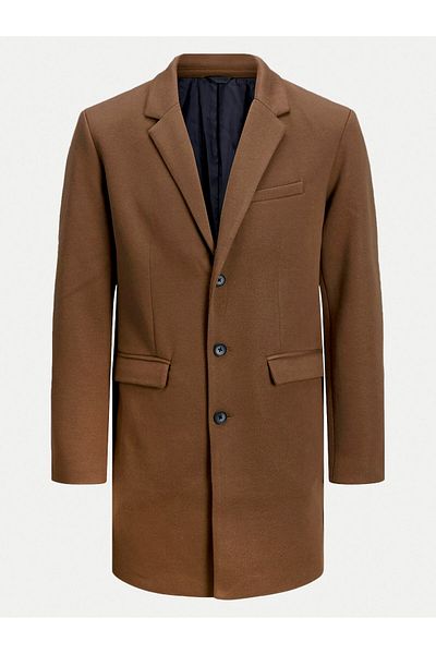 Jack & Jones Jack Jones Jachetă de tranziție pentru bărbați 12259805 Maro