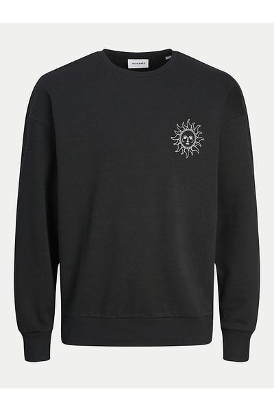 Jack & Jones jack jones Mens Sweatshirt 12257735 Black