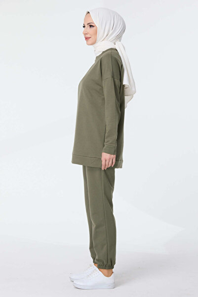 TOFİSA Tracksuit Set Khaki - 13010