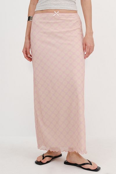 Addax Lined Long Skirt E16803-E3