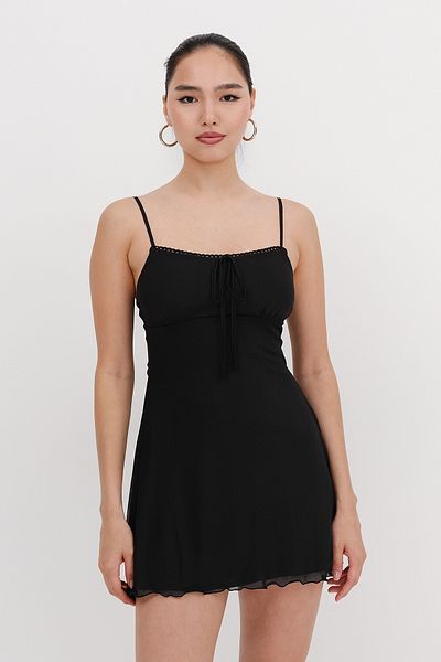 Addax Mini Dress with Rope Straps E17295