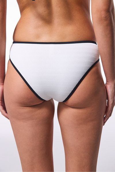 Penti White Nicole Buckle Bikini Bottom